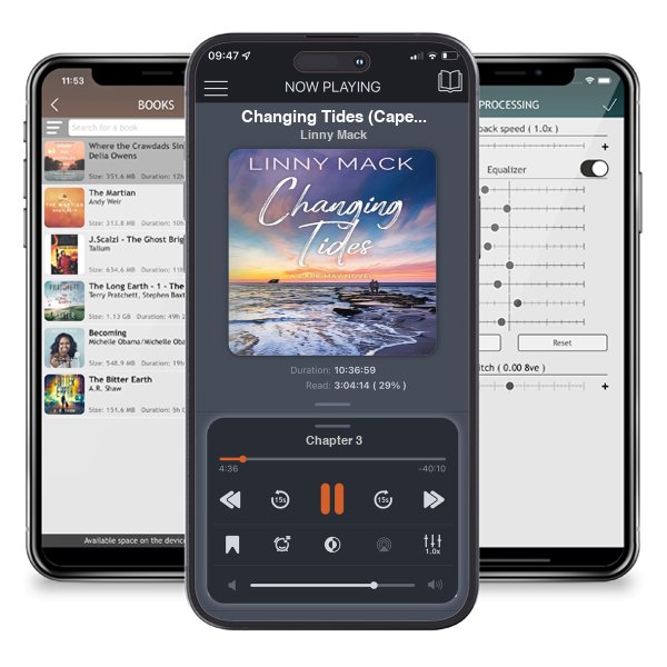 Download fo free audiobook Changing Tides (Cape May, #1) by Linny Mack and listen anywhere on your iOS devices in the ListenBook app.