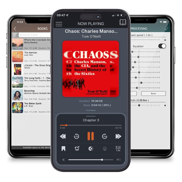 Download fo free audiobook Chaos: Charles Manson, the Cia, and the Secret History of the... by Tom O'Neill and listen anywhere on your iOS devices in the ListenBook app.