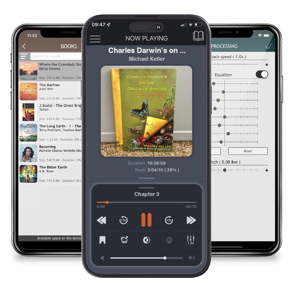 Download fo free audiobook Charles Darwin's on the Origin of Species by Michael Keller and listen anywhere on your iOS devices in the ListenBook app.