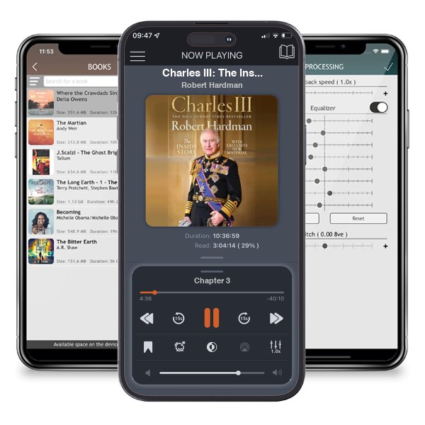 Download fo free audiobook Charles III: The Inside Story by Robert Hardman and listen anywhere on your iOS devices in the ListenBook app.