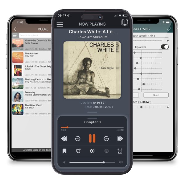Download fo free audiobook Charles White: A Little Higher by Lowe Art Museum and listen anywhere on your iOS devices in the ListenBook app.