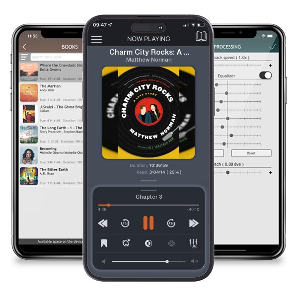 Download fo free audiobook Charm City Rocks: A Love Story by Matthew Norman and listen anywhere on your iOS devices in the ListenBook app.