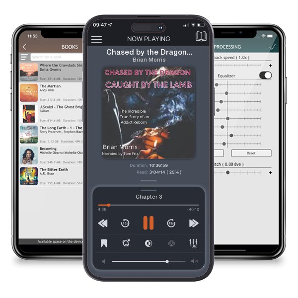 Download fo free audiobook Chased by the Dragon Caught by the Lamb by Brian Morris and listen anywhere on your iOS devices in the ListenBook app.