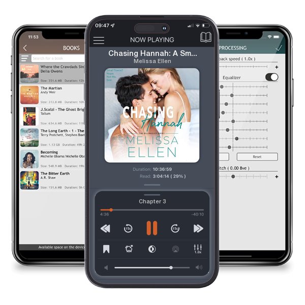 Download fo free audiobook Chasing Hannah: A Small Town Second Chance Romance by Melissa Ellen and listen anywhere on your iOS devices in the ListenBook app.