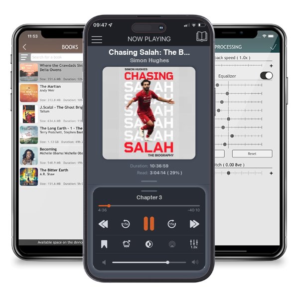 Download fo free audiobook Chasing Salah: The Biography by Simon Hughes and listen anywhere on your iOS devices in the ListenBook app.
