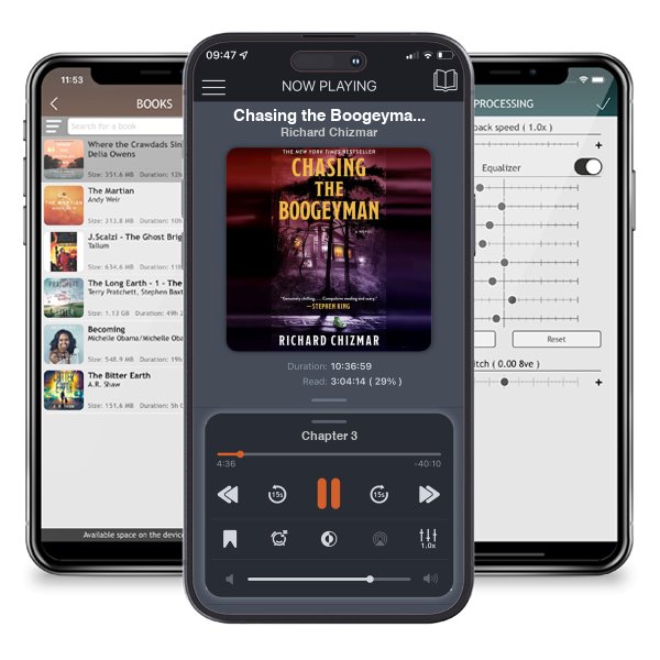 Download fo free audiobook Chasing the Boogeyman by Richard Chizmar and listen anywhere on your iOS devices in the ListenBook app.