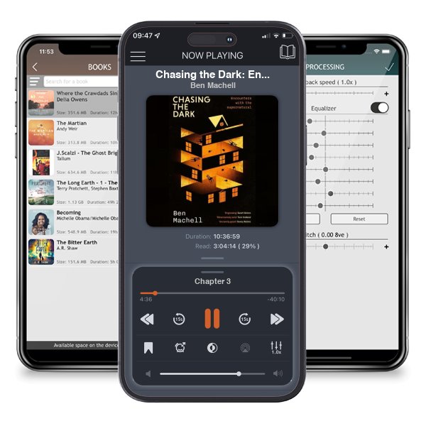 Download fo free audiobook Chasing the Dark: Encounters with the supernatural by Ben Machell and listen anywhere on your iOS devices in the ListenBook app.