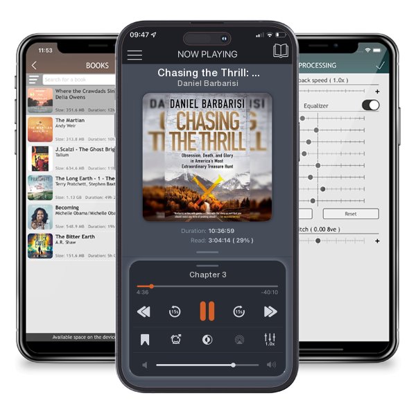 Download fo free audiobook Chasing the Thrill: Obsession, Death, and Glory in America's... by Daniel Barbarisi and listen anywhere on your iOS devices in the ListenBook app.