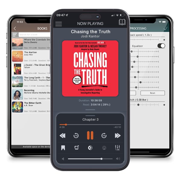 Download fo free audiobook Chasing the Truth by Jodi Kantor and listen anywhere on your iOS devices in the ListenBook app.