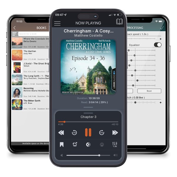 Download fo free audiobook Cherringham - A Cosy Crime Series Compilation by Matthew Costello and listen anywhere on your iOS devices in the ListenBook app.