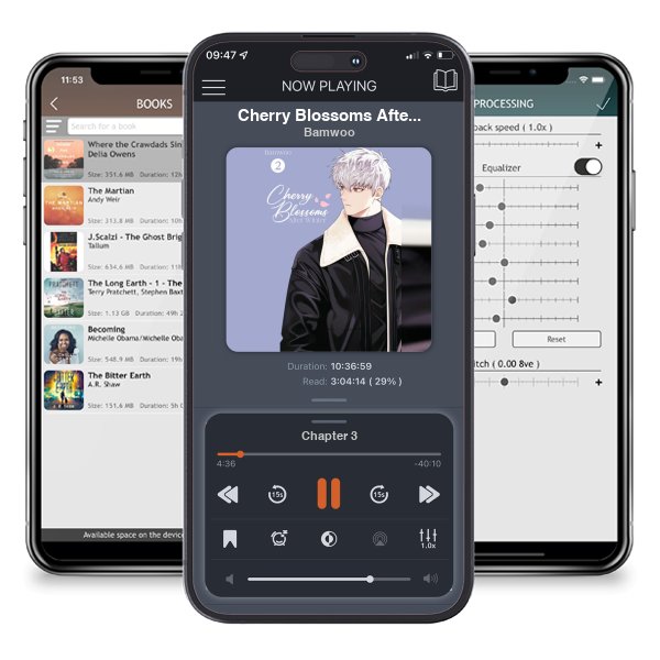 Download fo free audiobook Cherry Blossoms After Winter: Volume 2 by Bamwoo and listen anywhere on your iOS devices in the ListenBook app.