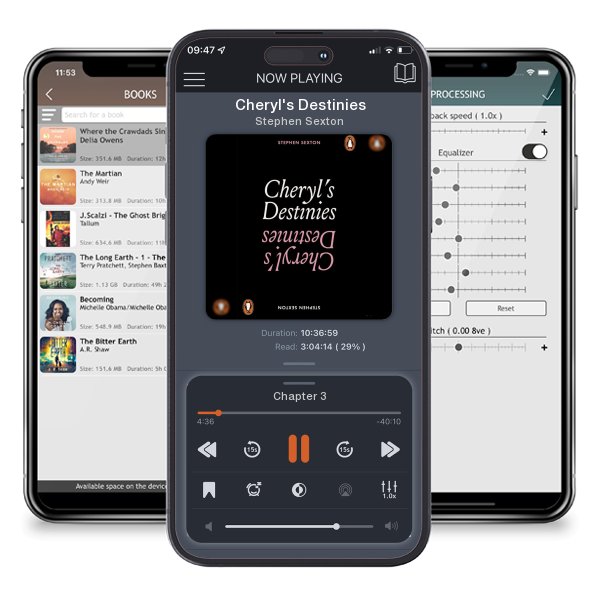 Download fo free audiobook Cheryl's Destinies by Stephen Sexton and listen anywhere on your iOS devices in the ListenBook app.