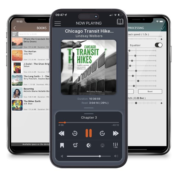 Download fo free audiobook Chicago Transit Hikes by Lindsay Welbers and listen anywhere on your iOS devices in the ListenBook app.