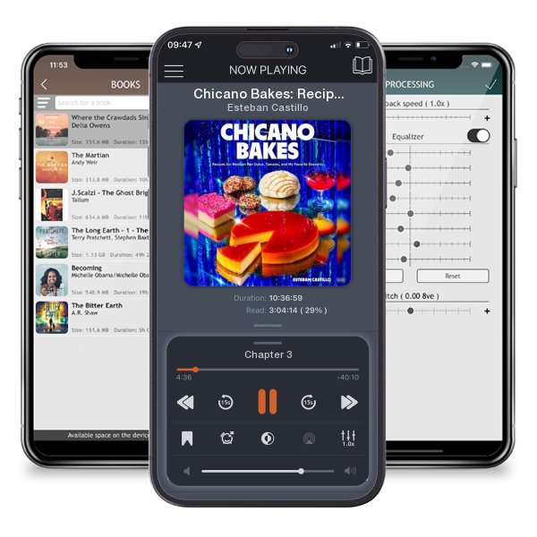 Download fo free audiobook Chicano Bakes: Recipes for Mexican Pan Dulce, Tamales, and My... by Esteban Castillo and listen anywhere on your iOS devices in the ListenBook app.