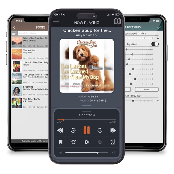 Download fo free audiobook Chicken Soup for the Soul: Lessons Learned from My Dog by Amy Newmark and listen anywhere on your iOS devices in the ListenBook app.