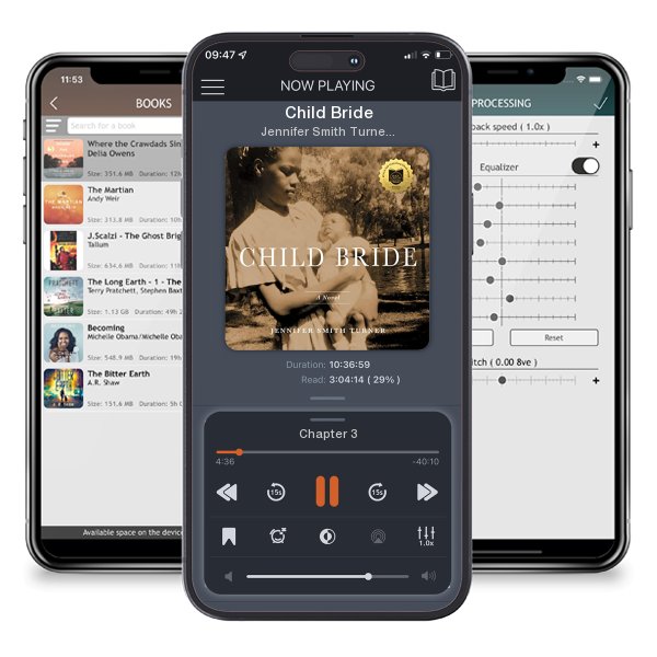 Download fo free audiobook Child Bride by Jennifer Smith Turner and listen anywhere on your iOS devices in the ListenBook app.