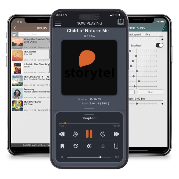 Download fo free audiobook Child of Nature: Mira Storm Weather by class= and listen anywhere on your iOS devices in the ListenBook app.