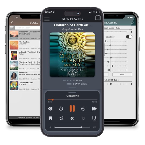 Download fo free audiobook Children of Earth and Sky by Guy Gavriel Kay and listen anywhere on your iOS devices in the ListenBook app.