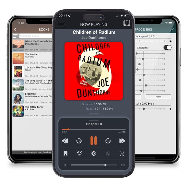 Download fo free audiobook Children of Radium by Joe Dunthorne and listen anywhere on your iOS devices in the ListenBook app.