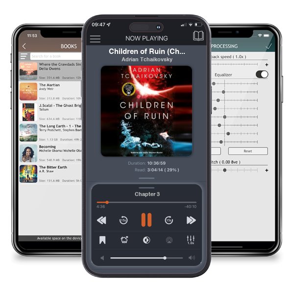 Download fo free audiobook Children of Ruin (Children of Time, #2) by Adrian Tchaikovsky and listen anywhere on your iOS devices in the ListenBook app.