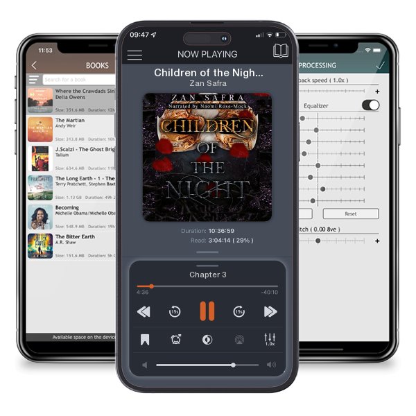 Download fo free audiobook Children of the Night by Zan Safra and listen anywhere on your iOS devices in the ListenBook app.