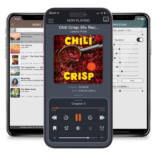 Download fo free audiobook Chili Crisp: 50+ Recipes to Satisfy Your Spicy, Crunchy,... by James Park and listen anywhere on your iOS devices in the ListenBook app.