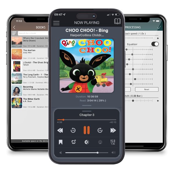 Download fo free audiobook CHOO CHOO! - Bing by HarperCollins Children’s Books and listen anywhere on your iOS devices in the ListenBook app.