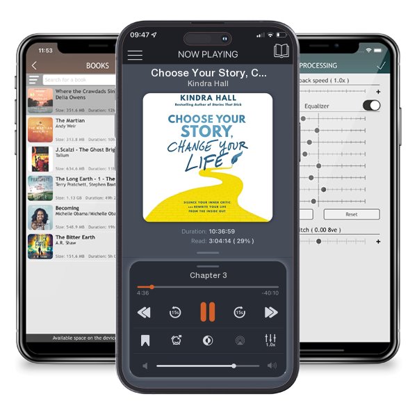 Download fo free audiobook Choose Your Story, Change Your Life by Kindra Hall and listen anywhere on your iOS devices in the ListenBook app.