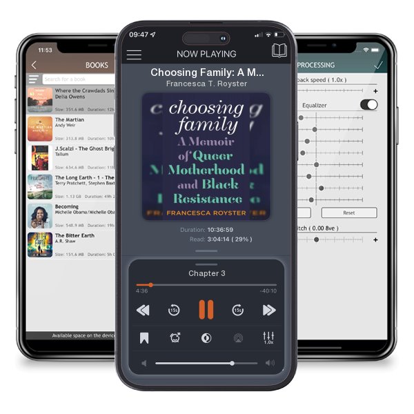Download fo free audiobook Choosing Family: A Memoir of Queer Motherhood and Black... by Francesca T. Royster and listen anywhere on your iOS devices in the ListenBook app.