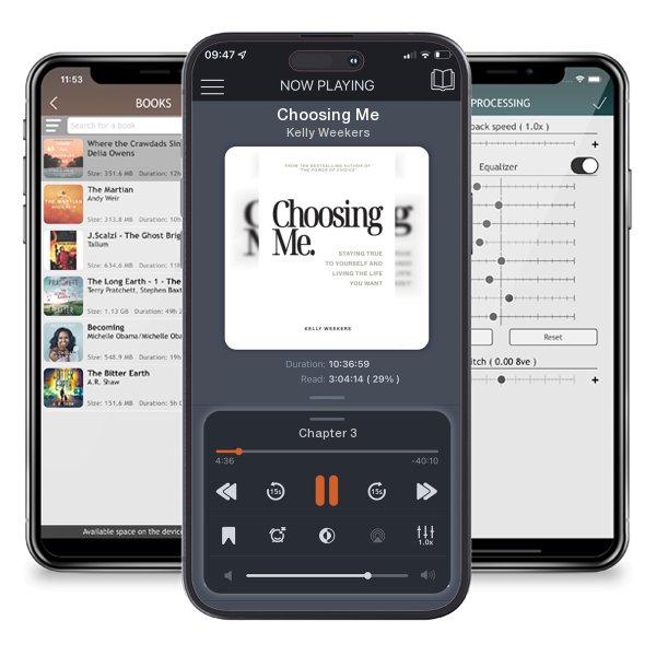 Download fo free audiobook Choosing Me by Kelly Weekers and listen anywhere on your iOS devices in the ListenBook app.
