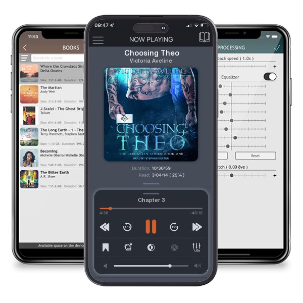 Download fo free audiobook Choosing Theo by Victoria Aveline and listen anywhere on your iOS devices in the ListenBook app.