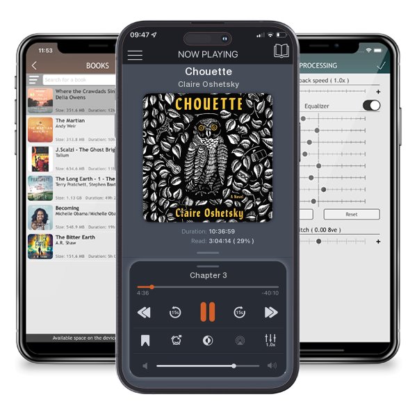Download fo free audiobook Chouette by Claire Oshetsky and listen anywhere on your iOS devices in the ListenBook app.