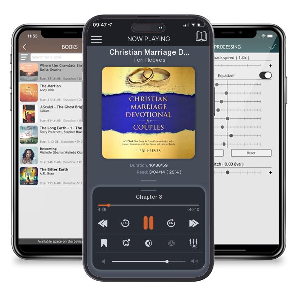 Download fo free audiobook Christian Marriage Devotional for Couples by Teri Reeves and listen anywhere on your iOS devices in the ListenBook app.