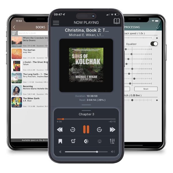 Download fo free audiobook Christina, Book 2: The Vision of the Good by Michael E. Wikan, LTC US Army (Ret.) and listen anywhere on your iOS devices in the ListenBook app.