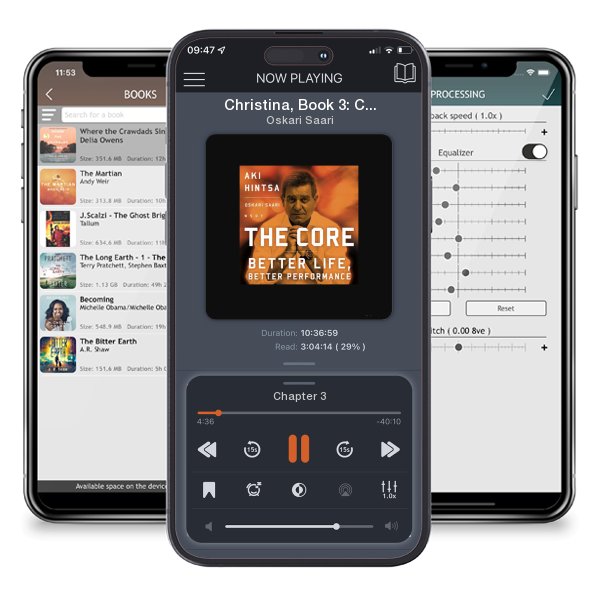 Download fo free audiobook Christina, Book 3: Consciousness Creates Peace by Oskari Saari and listen anywhere on your iOS devices in the ListenBook app.