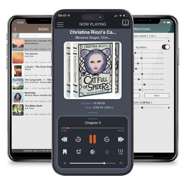 Download fo free audiobook Christina Ricci's Cat Full of Spiders Tarot Deck and Guidebook by Minerva Siegel, Christina Ricci,  et al. and listen anywhere on your iOS devices in the ListenBook app.