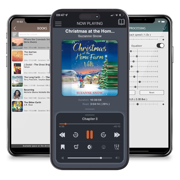 Download fo free audiobook Christmas at the Home Farm Vets - Hartfell Village by Suzanne Snow and listen anywhere on your iOS devices in the ListenBook app.