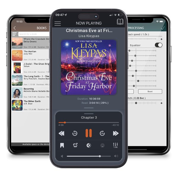 Download fo free audiobook Christmas Eve at Friday Harbor: A Novel by Lisa Kleypas and listen anywhere on your iOS devices in the ListenBook app.
