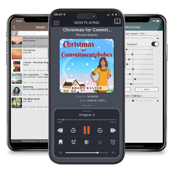 Download fo free audiobook Christmas for Commitmentphobes by Rhoda Baxter and listen anywhere on your iOS devices in the ListenBook app.