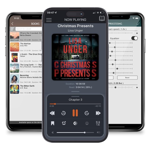 Download fo free audiobook Christmas Presents by Lisa Unger and listen anywhere on your iOS devices in the ListenBook app.