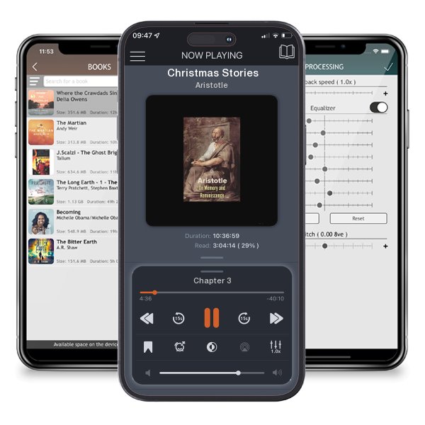 Download fo free audiobook Christmas Stories by Aristotle and listen anywhere on your iOS devices in the ListenBook app.