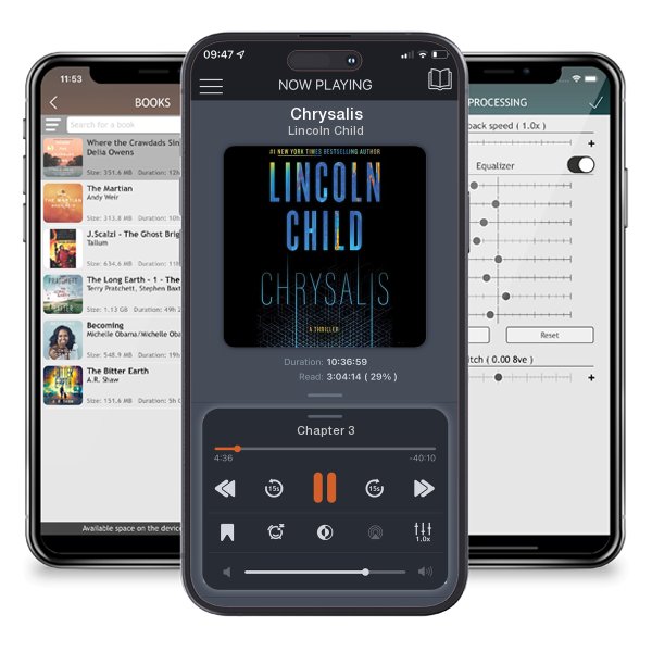 Download fo free audiobook Chrysalis by Lincoln Child and listen anywhere on your iOS devices in the ListenBook app.