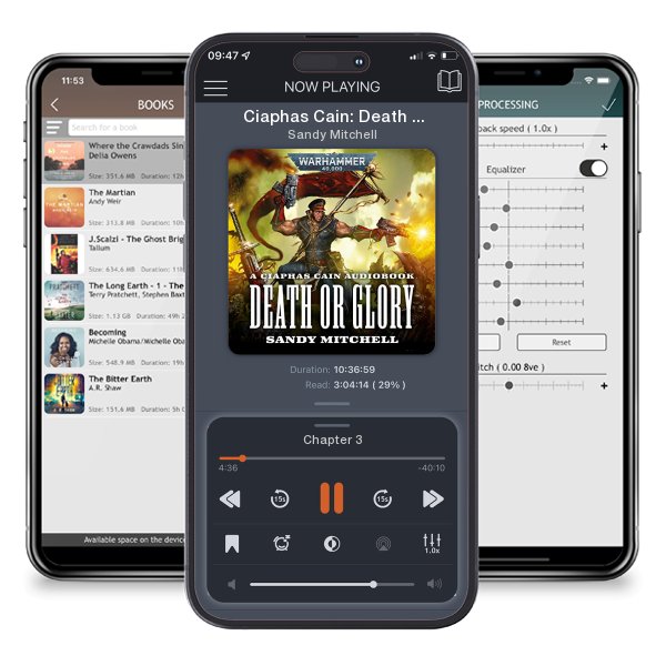 Download fo free audiobook Ciaphas Cain: Death or Glory by Sandy Mitchell and listen anywhere on your iOS devices in the ListenBook app.