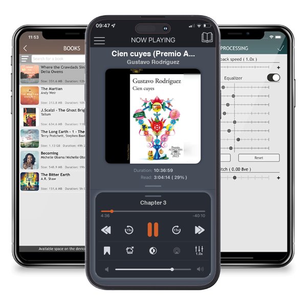 Descargar audiolibro gratis Cien cuyes (Premio Alfaguara de novela 2023) by Gustavo Rodríguez y escuchar en cualquier lugar en sus dispositivos iOS en la aplicación ListenBook.