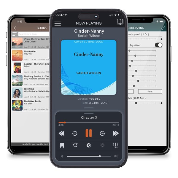 Download fo free audiobook Cinder-Nanny by Sariah Wilson and listen anywhere on your iOS devices in the ListenBook app.