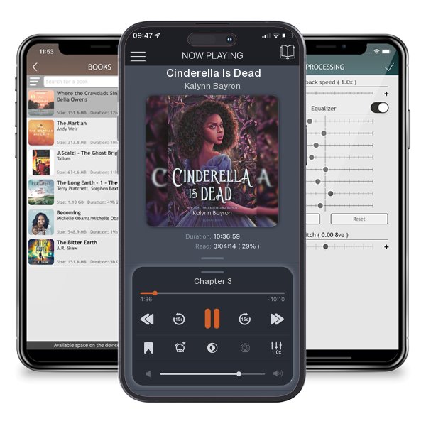 Download fo free audiobook Cinderella Is Dead by Kalynn Bayron and listen anywhere on your iOS devices in the ListenBook app.