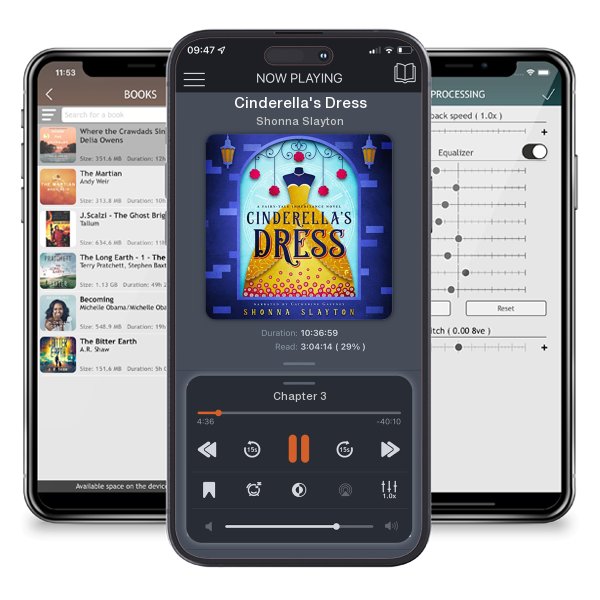 Download fo free audiobook Cinderella's Dress by Shonna Slayton and listen anywhere on your iOS devices in the ListenBook app.
