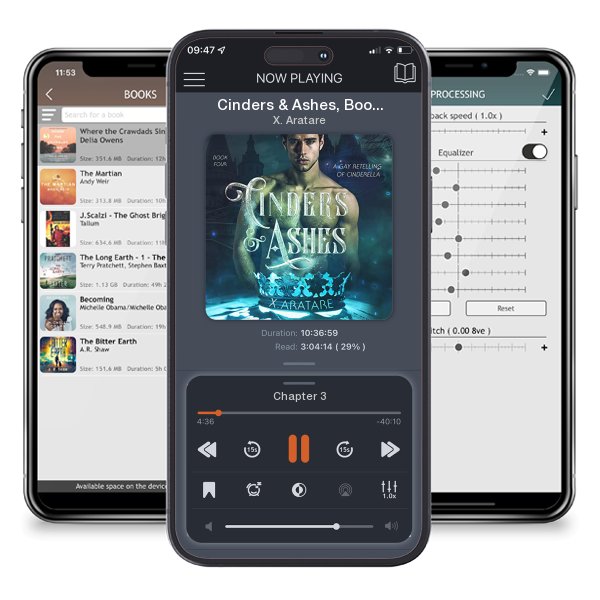 Download fo free audiobook Cinders & Ashes, Book 4 by X. Aratare and listen anywhere on your iOS devices in the ListenBook app.