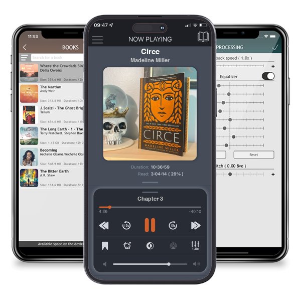 Download fo free audiobook Circe by Madeline Miller and listen anywhere on your iOS devices in the ListenBook app.