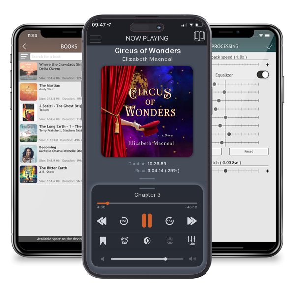 Download fo free audiobook Circus of Wonders by Elizabeth Macneal and listen anywhere on your iOS devices in the ListenBook app.